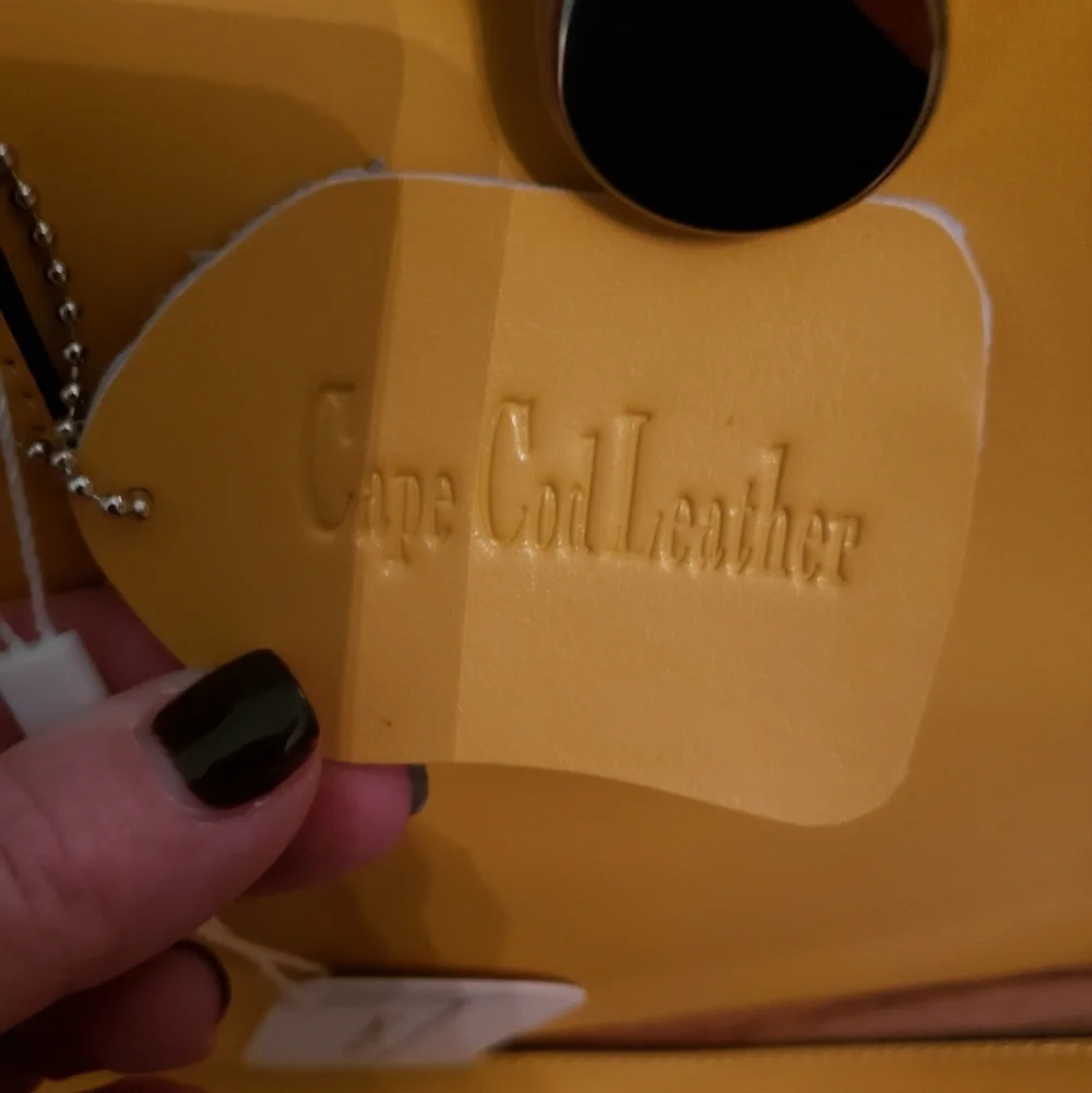 Cape Cod Leather Yellow Gold Shoulder/Tote